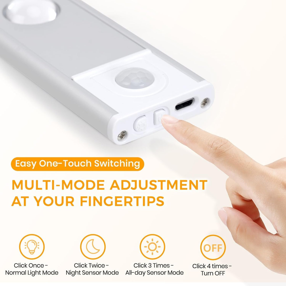 Motion-Activated Ambient LED Light