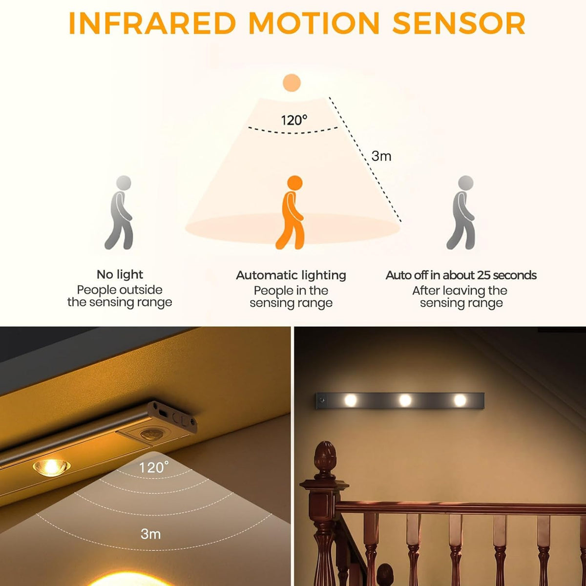 Motion-Activated Ambient LED Light