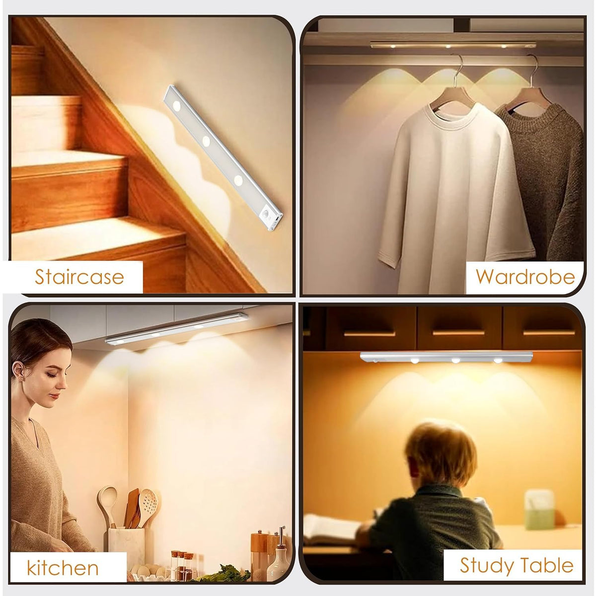 Motion-Activated Ambient LED Light