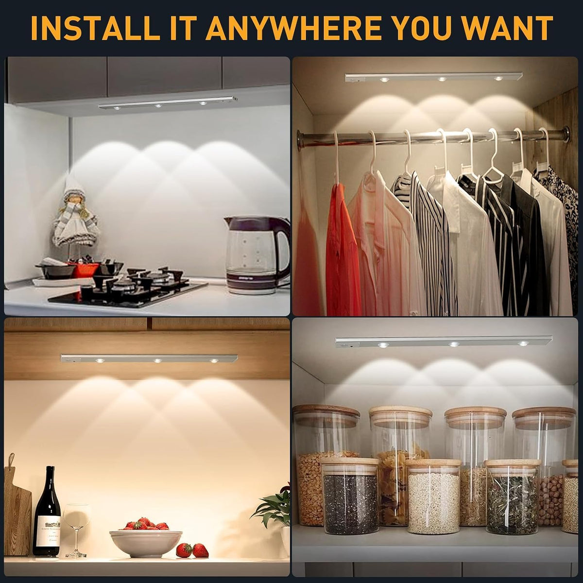 Motion-Activated Ambient LED Light