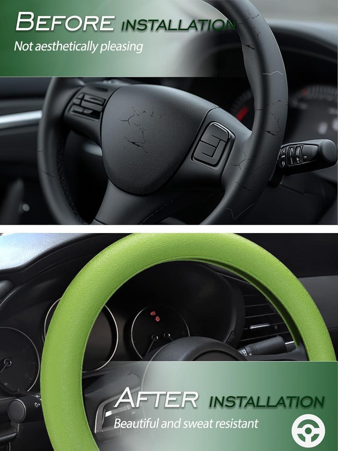 Universal Soft Silicone Steering Wheel Cover