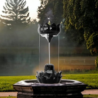 Shiva Smoke Fountain with LED Light | Mahadev Home Decor